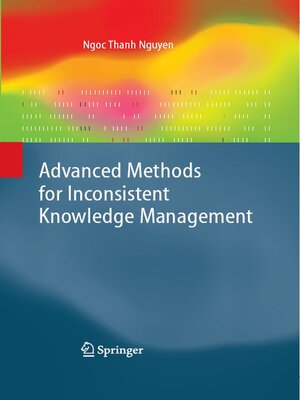 cover image of Advanced Methods for Inconsistent Knowledge Management